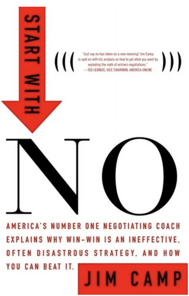Start With No by Jim Camp